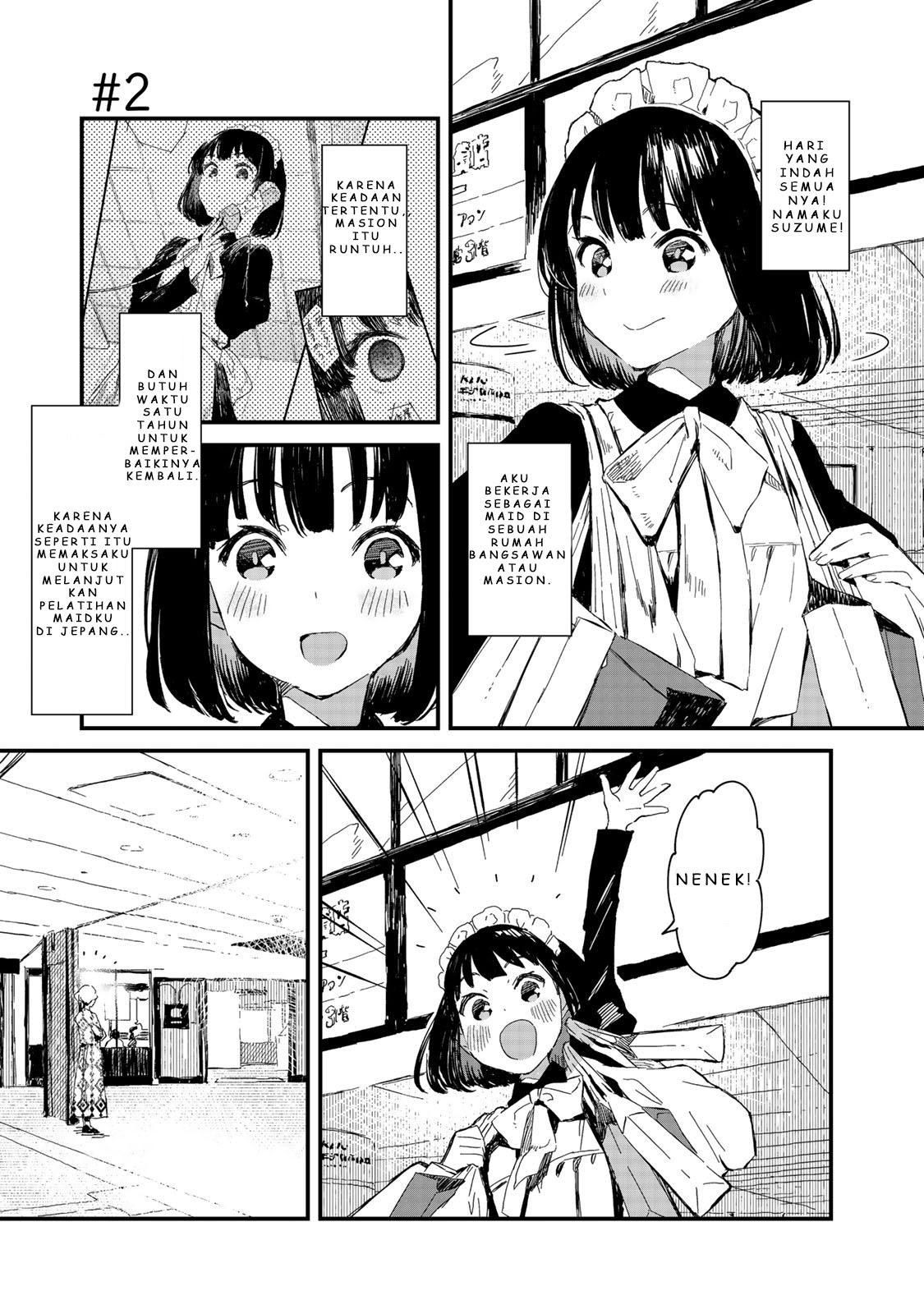 Miss Maid Simply Loves to Eat Chapter 02 Gambar 2