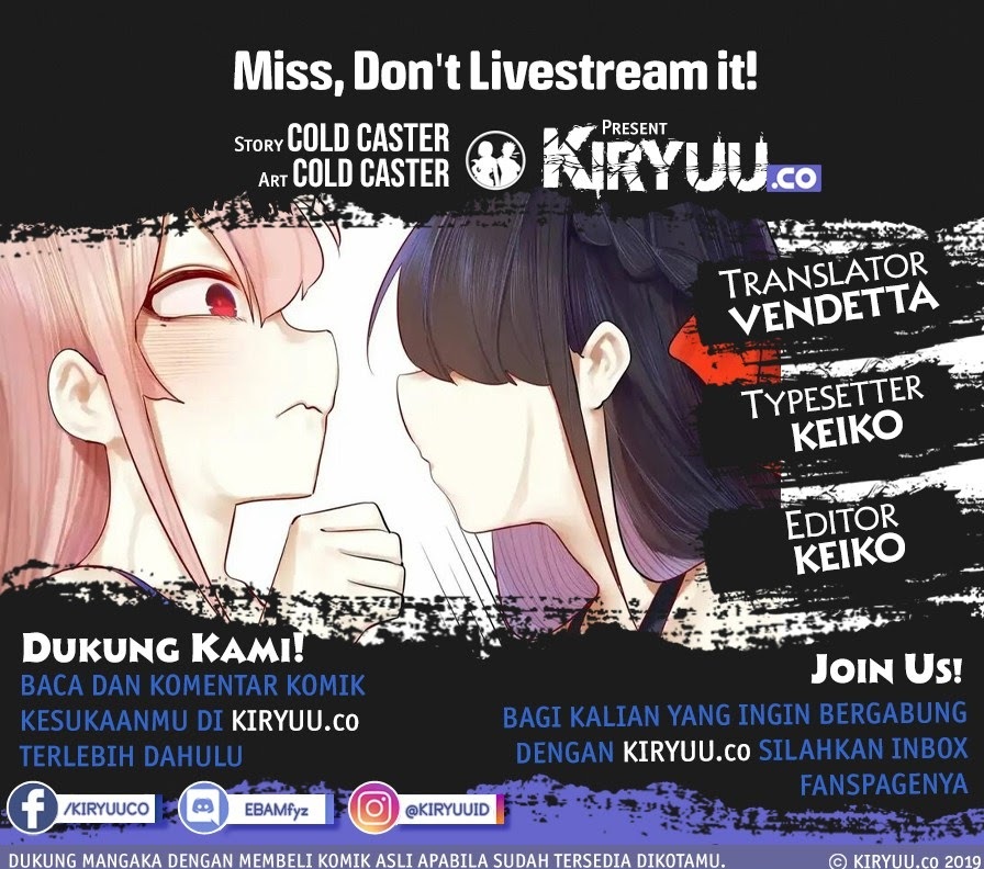 Miss, don’t livestream it! Chapter 14 Gambar 1