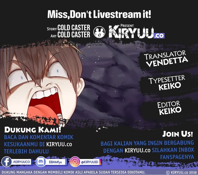 Miss, don’t livestream it! Chapter 22 Gambar 1