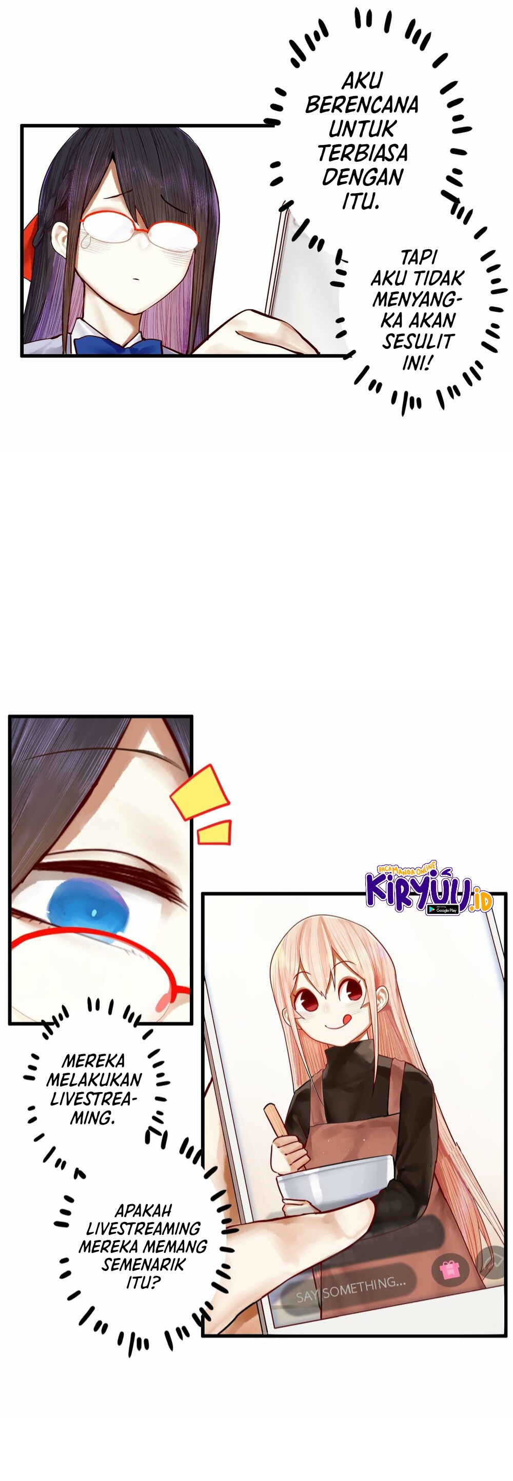 Miss, don’t livestream it! Chapter 26.1 Gambar 6