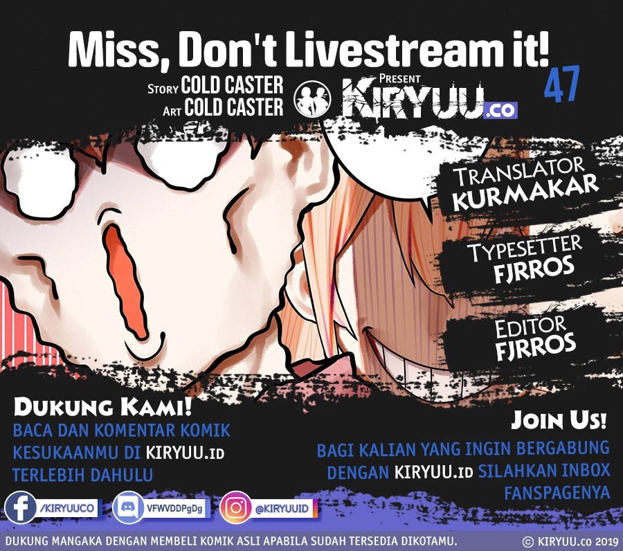 Miss, don’t livestream it! Chapter 47 Gambar 1