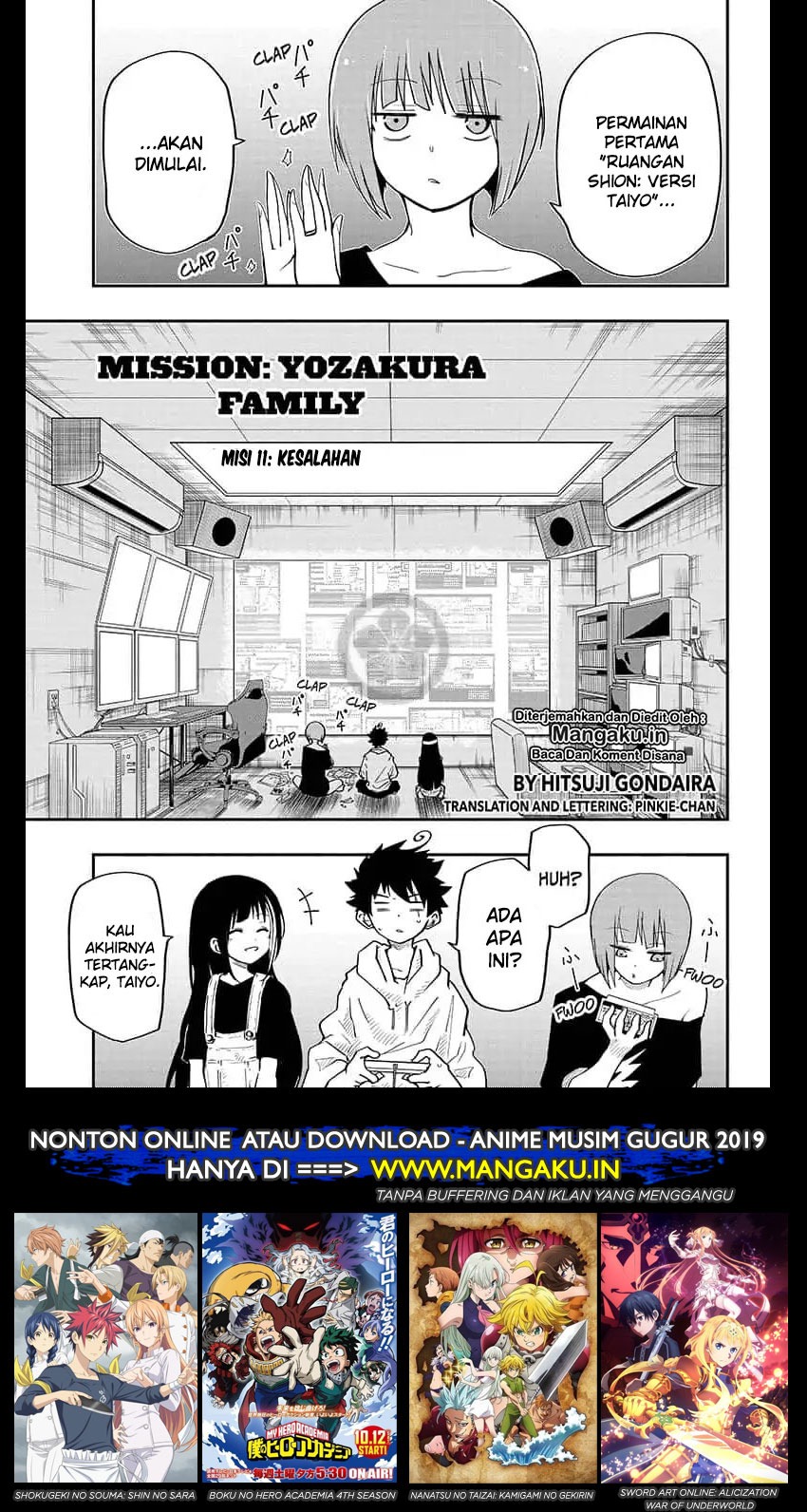 Mission: Yozakura Family Chapter 11 Gambar 2