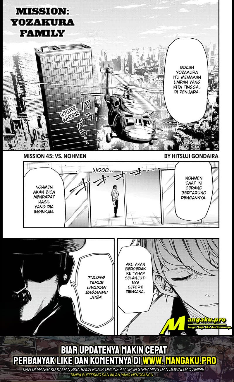 Mission: Yozakura Family Chapter 45 Gambar 2