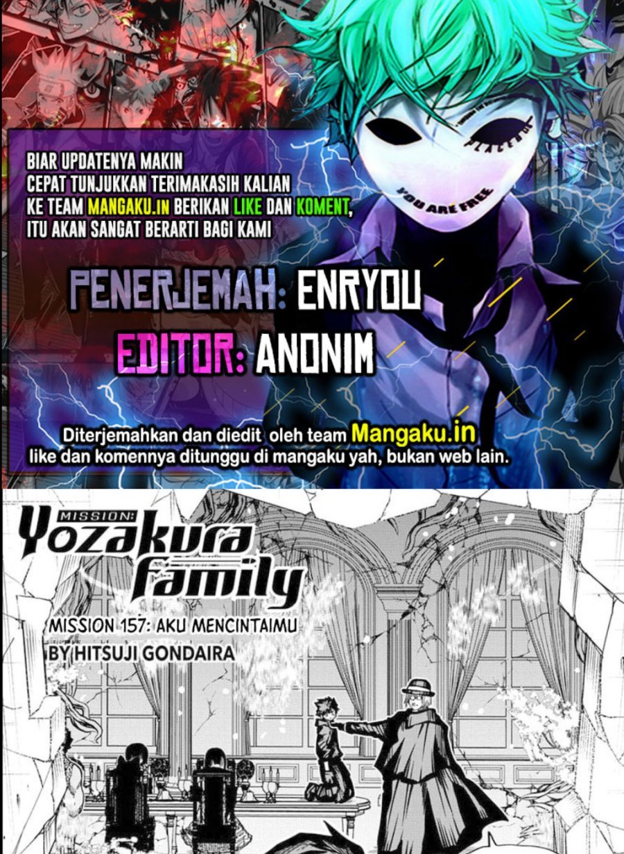 Mission: Yozakura Family Chapter 157 Gambar 1