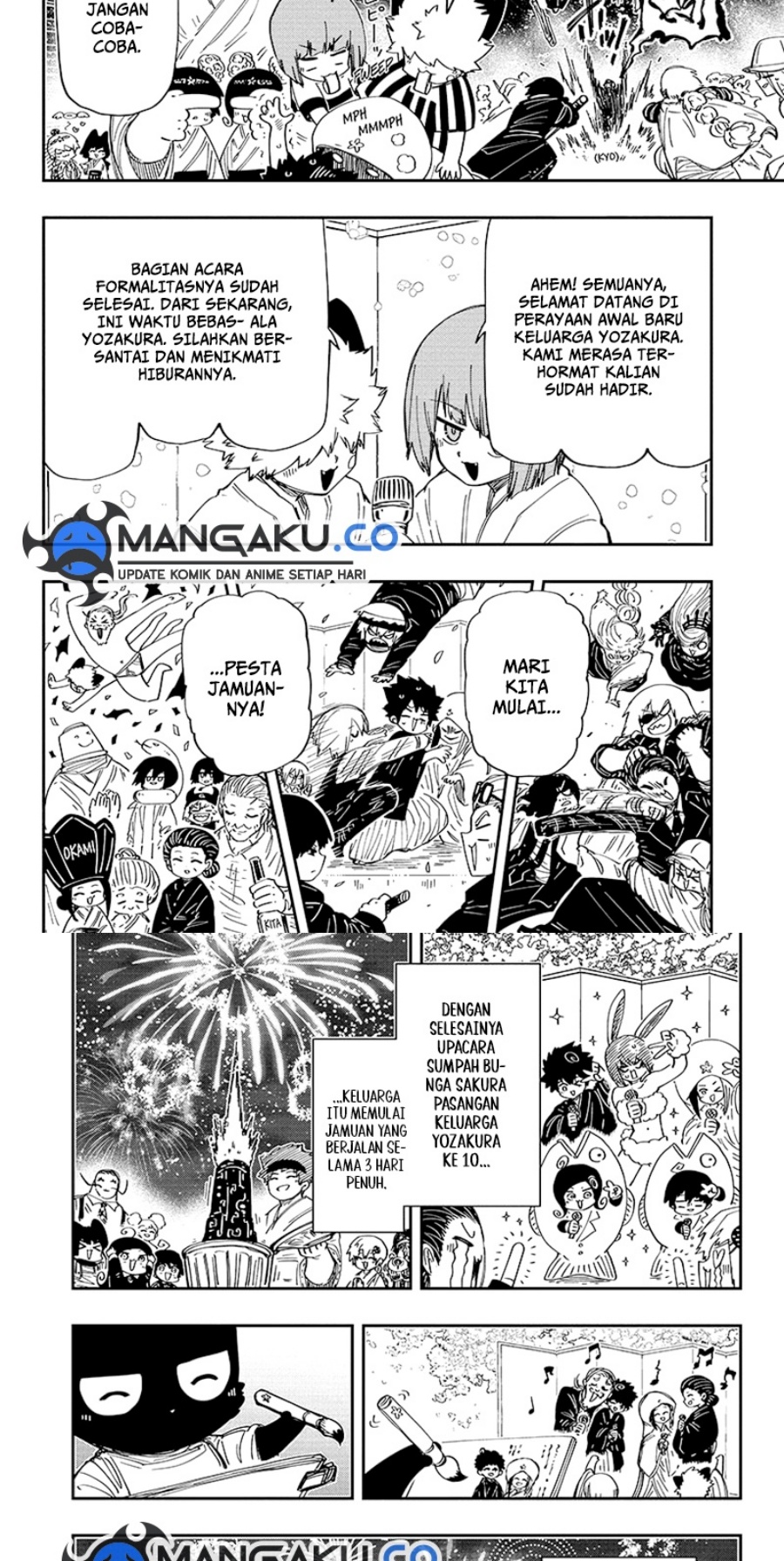 Mission: Yozakura Family Chapter 257 Gambar 14