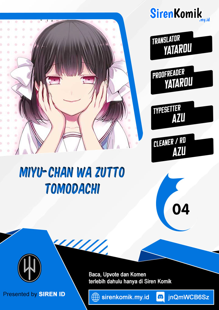 Miyu-chan wa Zutto Tomodachi Chapter 04 Gambar 1