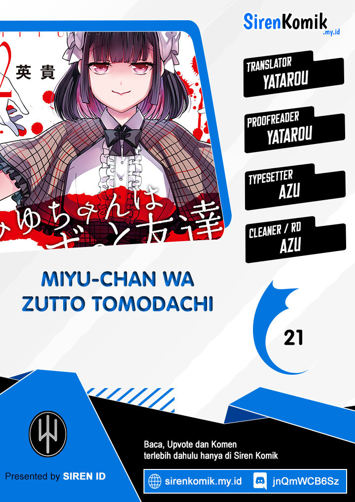 Miyu-chan wa Zutto Tomodachi Chapter 21 Gambar 1