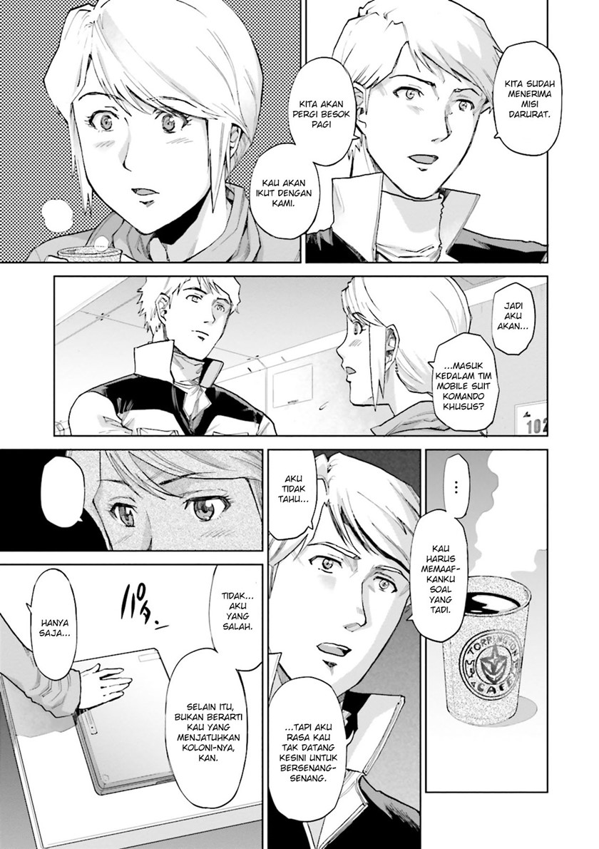 Mobile Suit Gundam Ground Zero Rise From the Ashes Chapter 01 Gambar 23