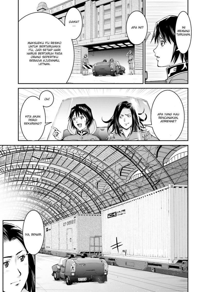 Mobile Suit Gundam Ground Zero Rise From the Ashes Chapter 03 Gambar 14