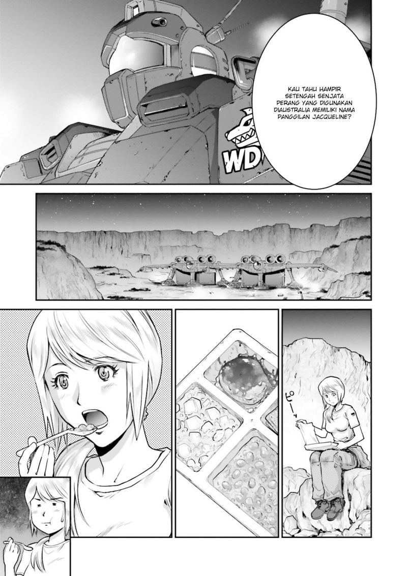 Mobile Suit Gundam Ground Zero Rise From the Ashes Chapter 03 Gambar 18