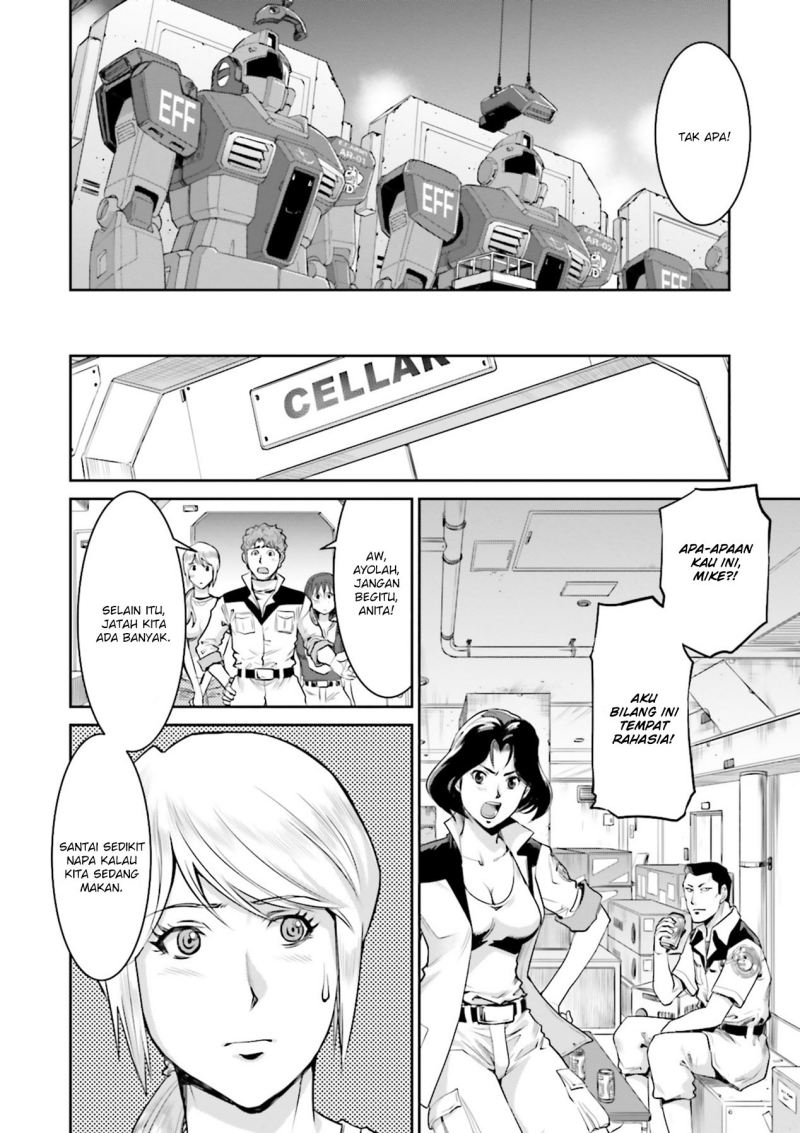 Mobile Suit Gundam Ground Zero Rise From the Ashes Chapter 03 Gambar 21