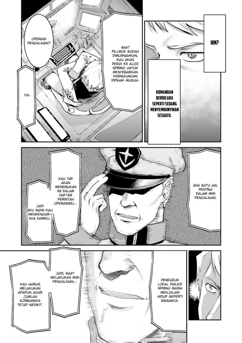 Mobile Suit Gundam Ground Zero Rise From the Ashes Chapter 03 Gambar 26