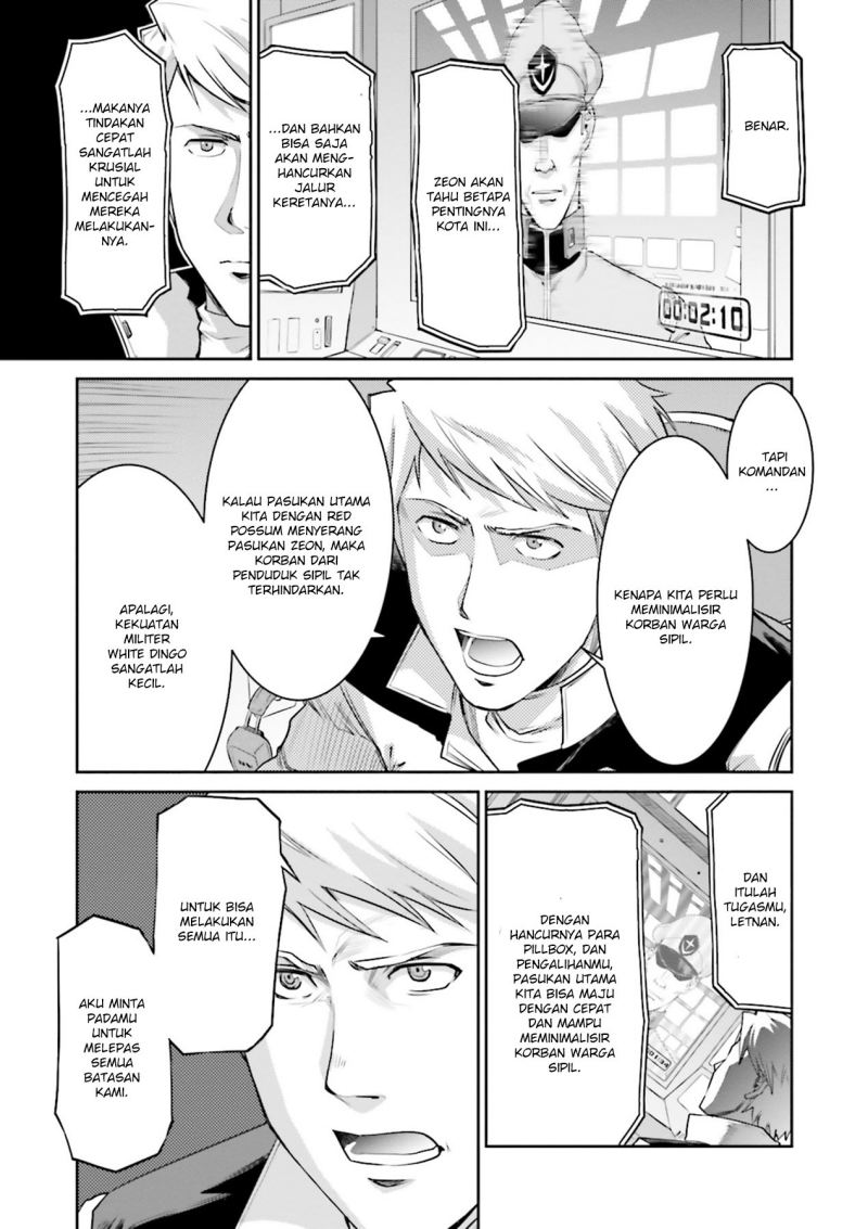 Mobile Suit Gundam Ground Zero Rise From the Ashes Chapter 03 Gambar 28