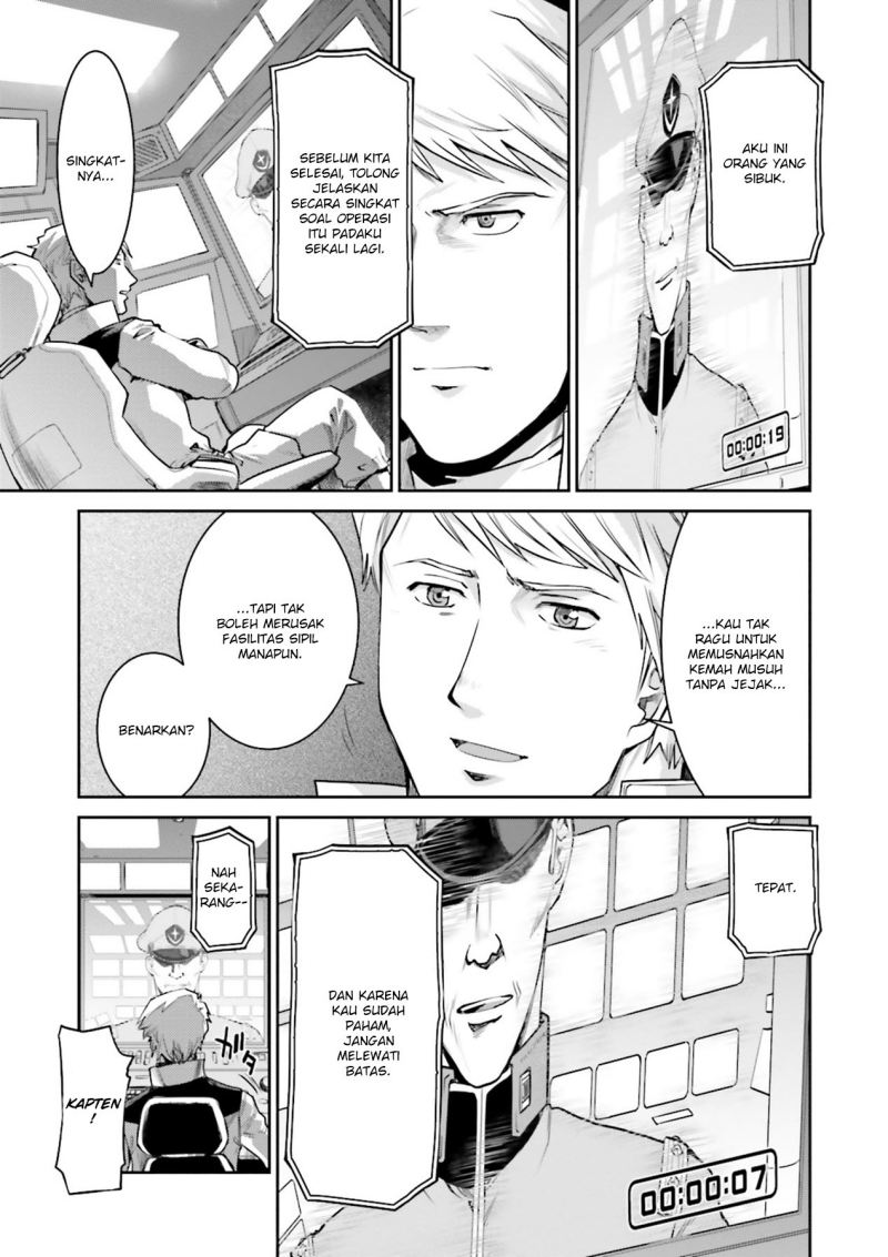 Mobile Suit Gundam Ground Zero Rise From the Ashes Chapter 03 Gambar 30