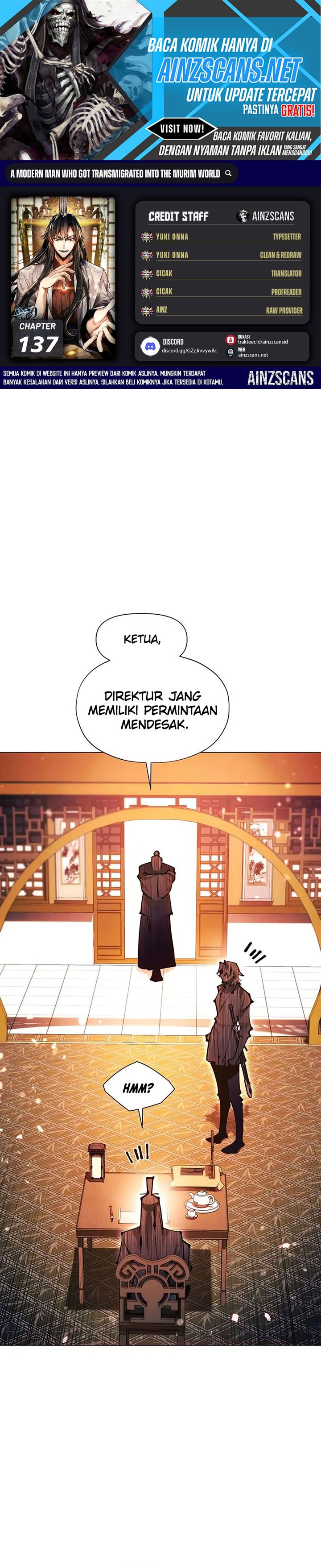 Modern Man Who Fall Into Murim Chapter 137 Gambar 1