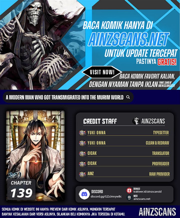 Modern Man Who Fall Into Murim Chapter 139 Gambar 1