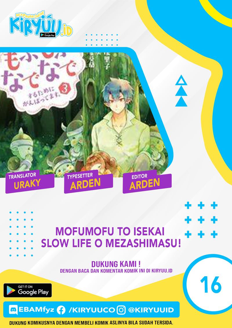 Mofumofu to Isekai Slow Life o Mezashimasu! Chapter 16 Gambar 1