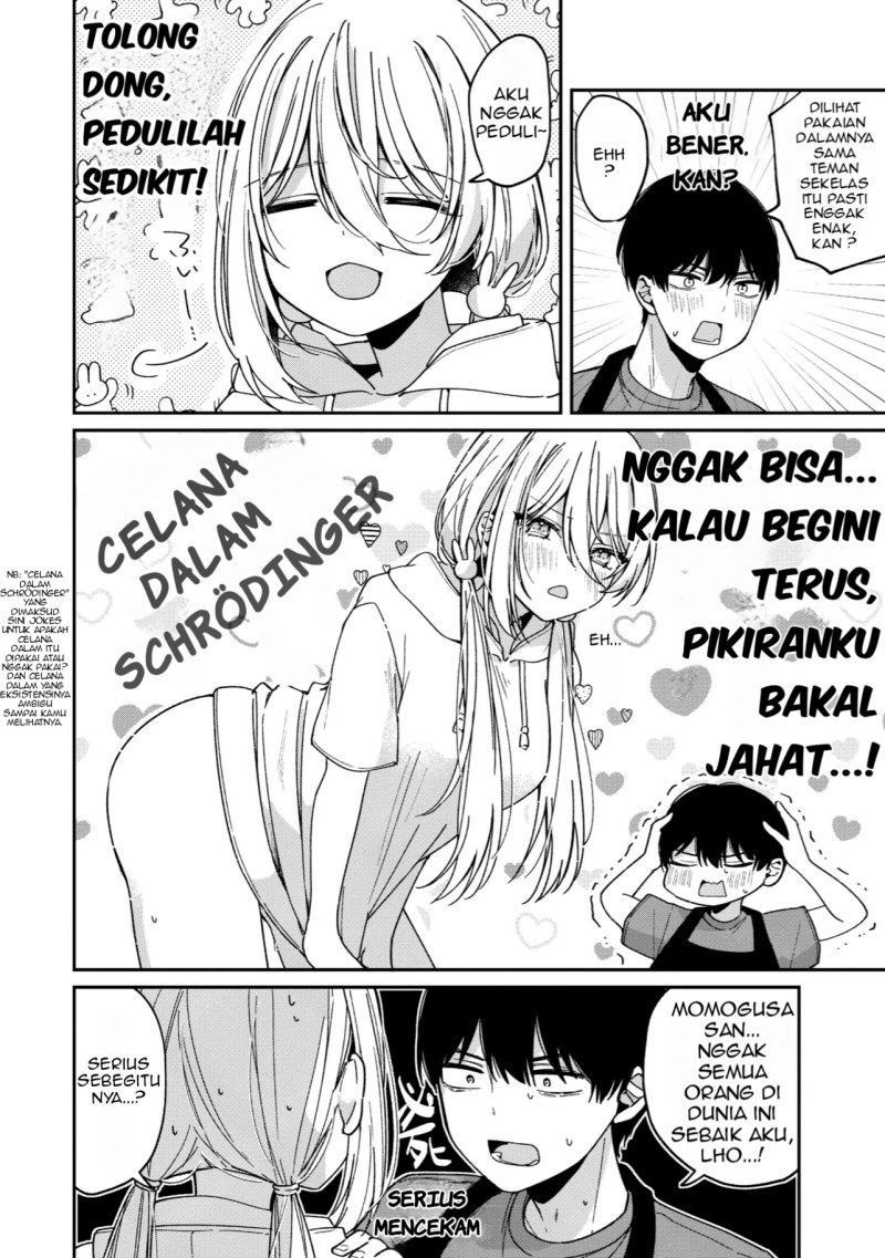 Momogusa-san ga Monogusa Sugiru!! Chapter 04 Gambar 7