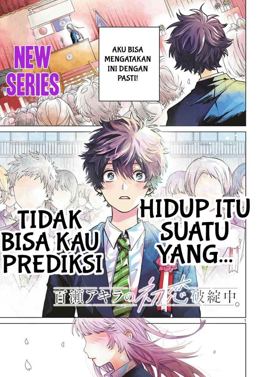 Momose Akira no Hatsukoi Hatan-chuu Chapter 01 Gambar 1