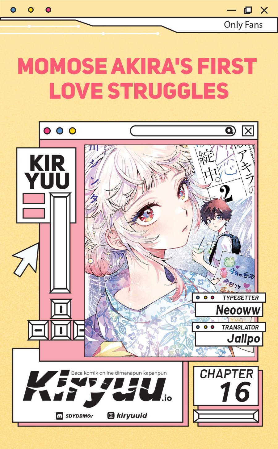 Momose Akira no Hatsukoi Hatan-chuu Chapter 16 Gambar 1