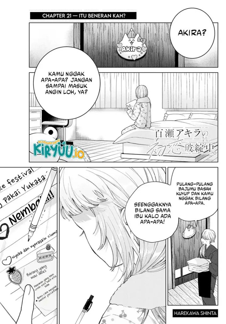 Momose Akira no Hatsukoi Hatan-chuu Chapter 21 Gambar 2