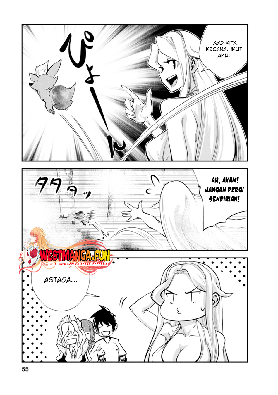 Monster no Goshujin-sama Chapter 57 Gambar 22
