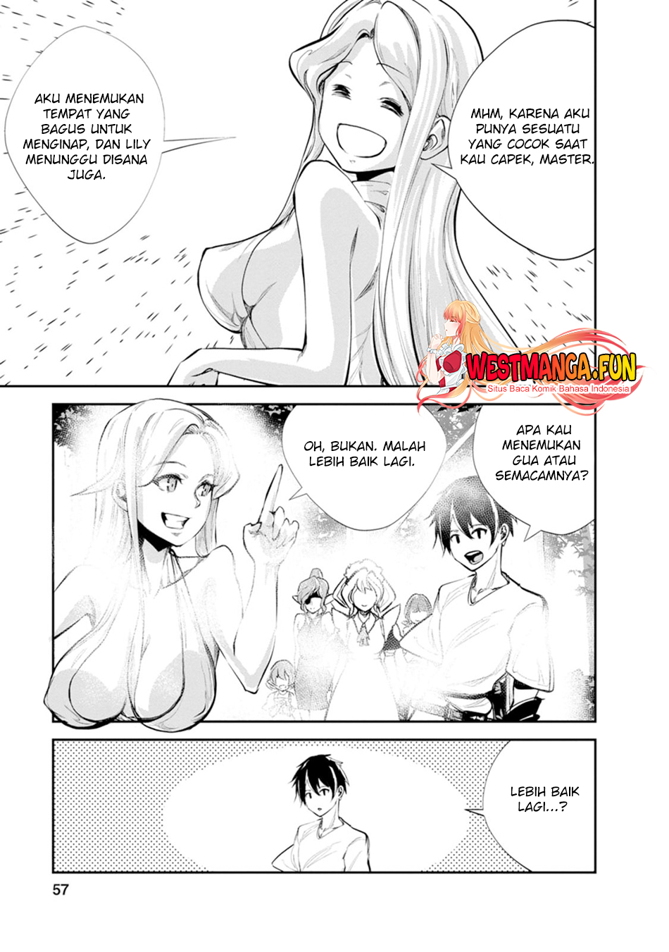 Monster no Goshujin-sama Chapter 57 Gambar 24