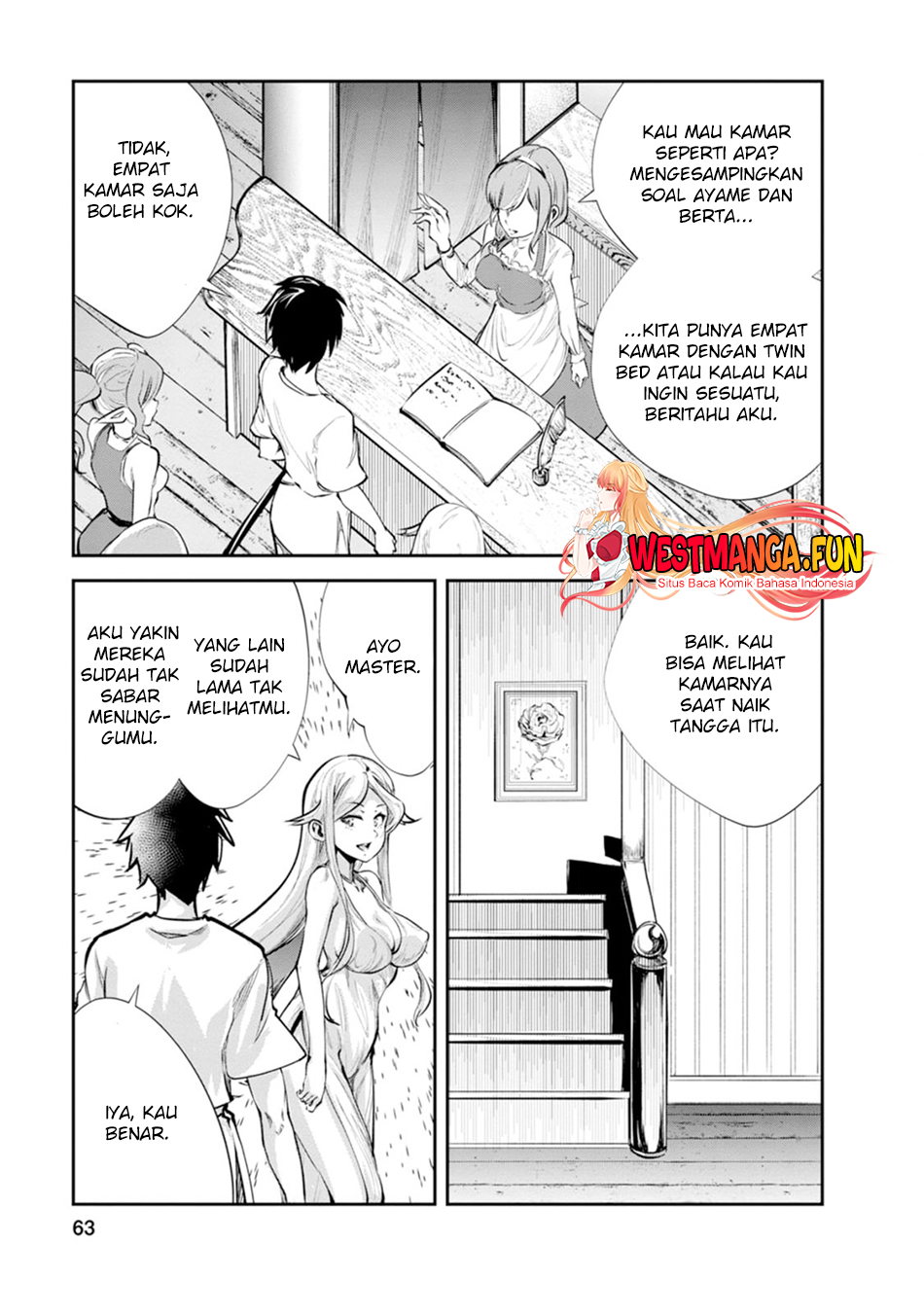Monster no Goshujin-sama Chapter 57 Gambar 30
