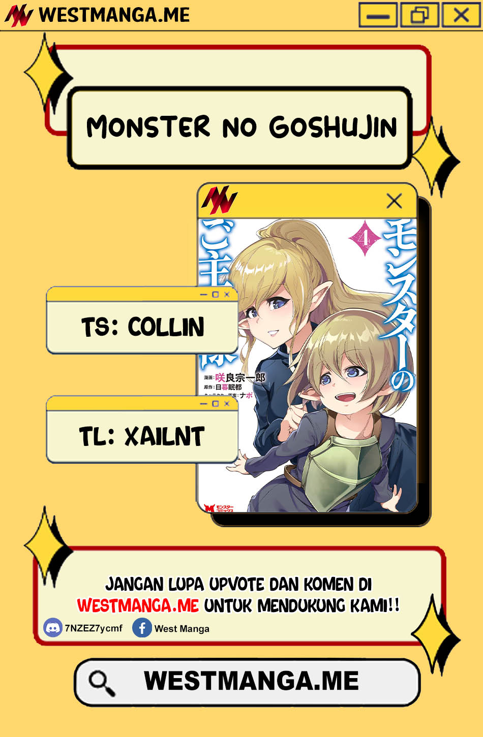 Monster no Goshujin-sama Chapter 78 Gambar 4