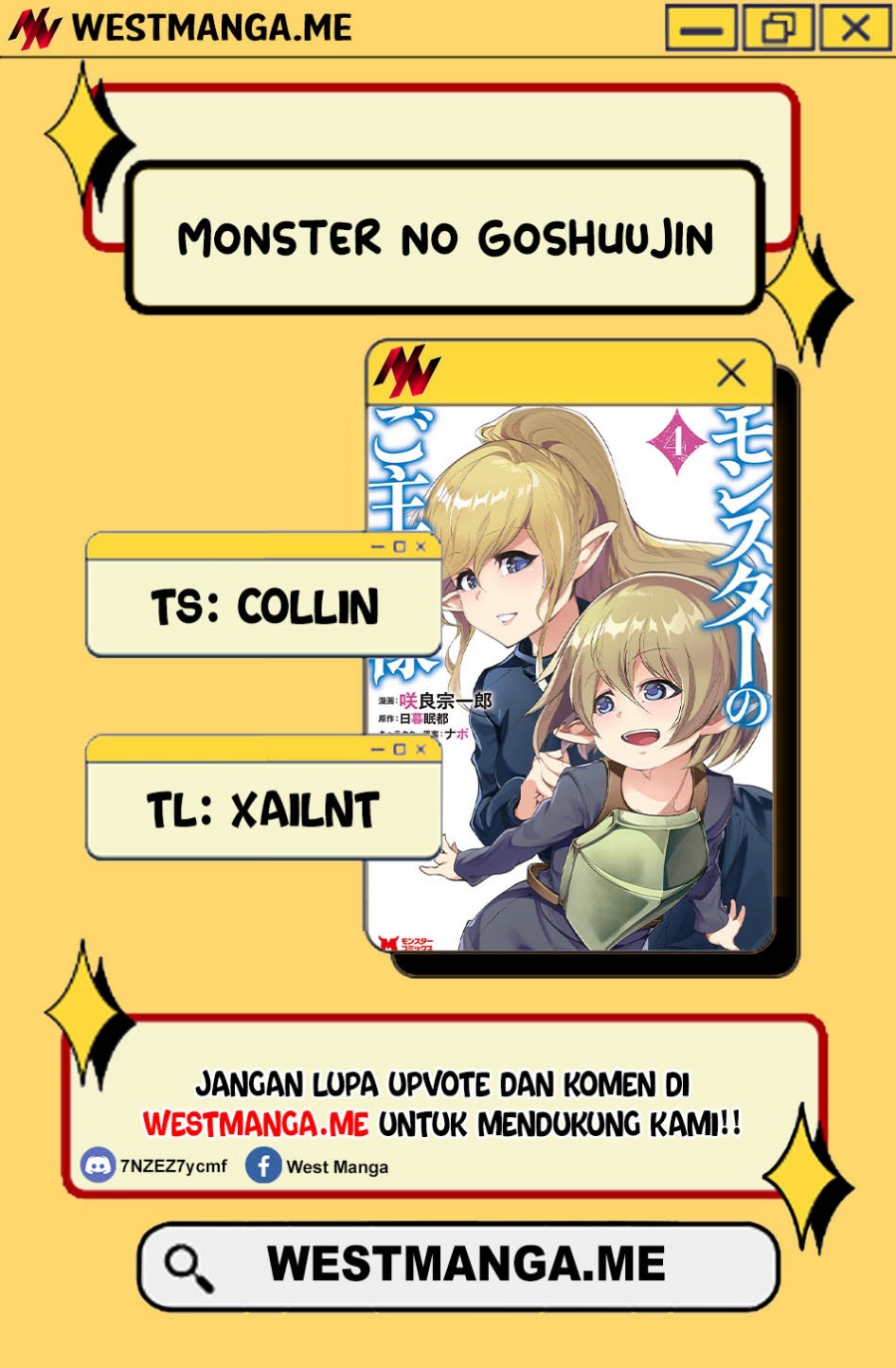 Monster no Goshujin-sama Chapter 80 Gambar 4