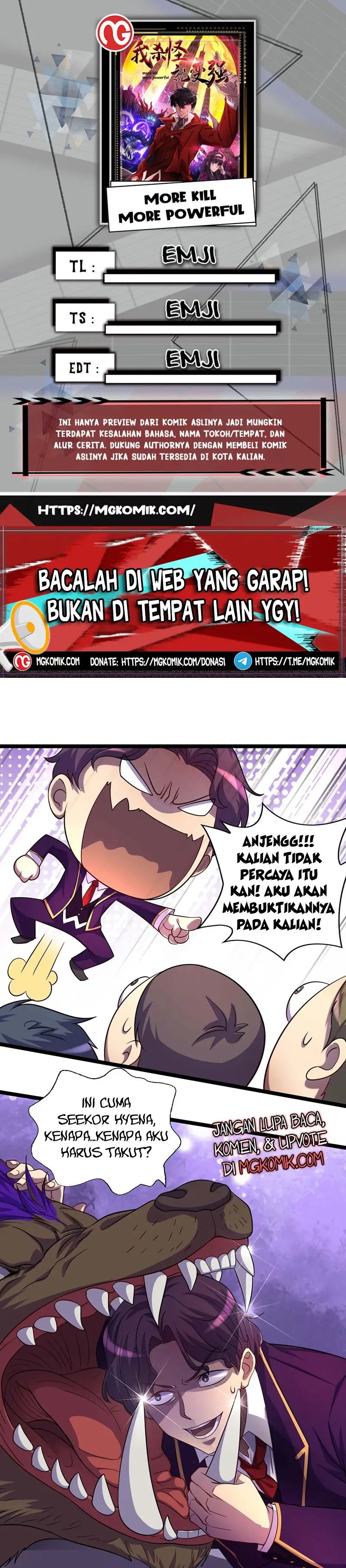 More Kill More Powerful Chapter 06 Gambar 1
