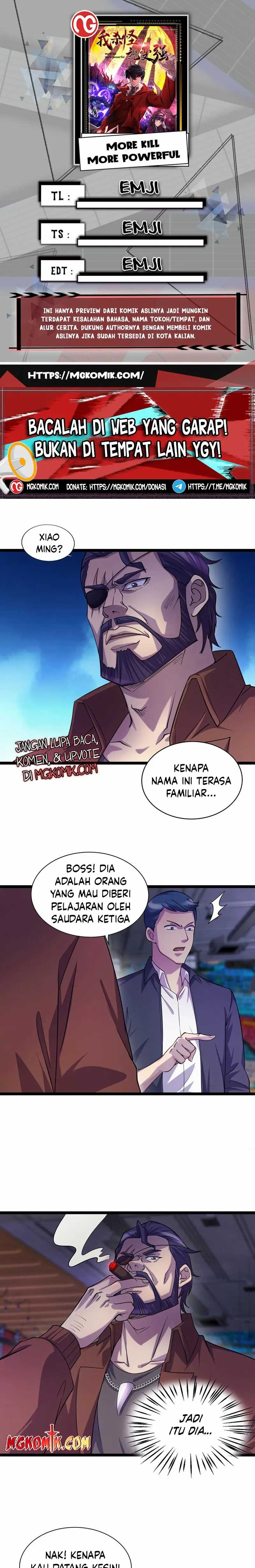 More Kill More Powerful Chapter 10 Gambar 1