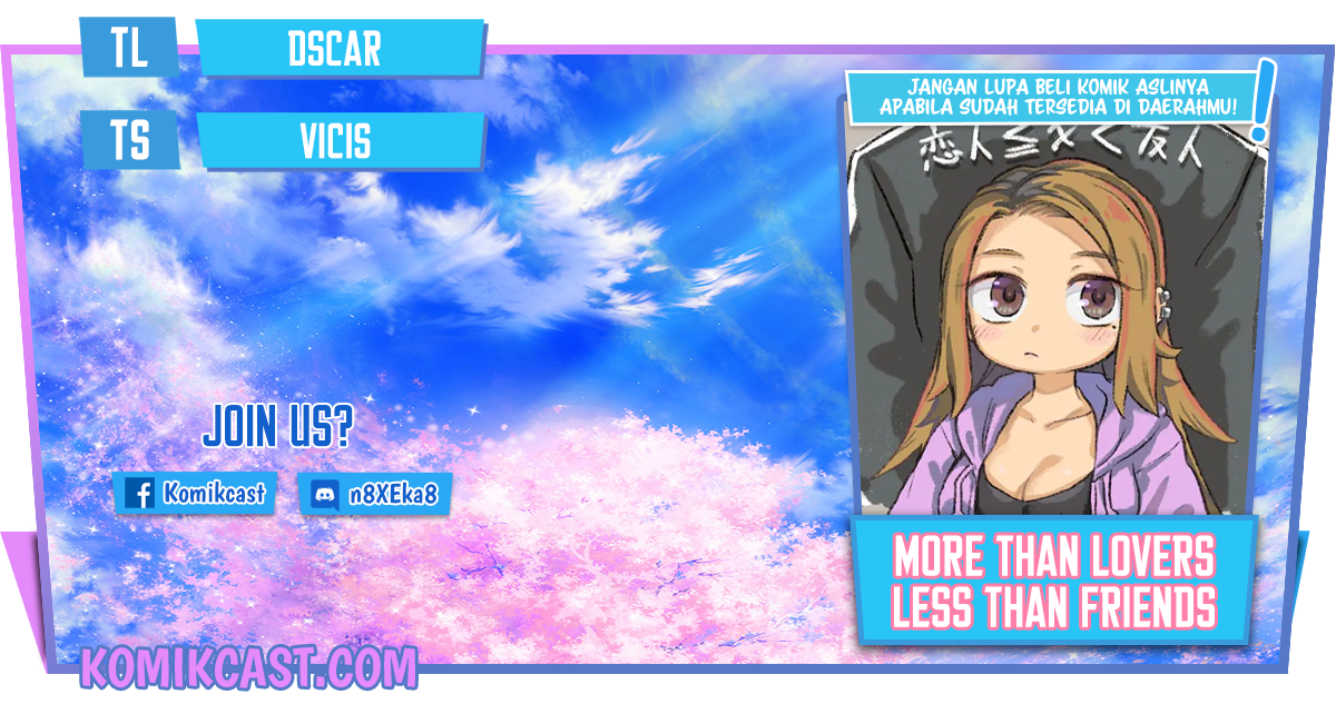 More Than Lovers Less Than Friends Chapter 01 Gambar 1