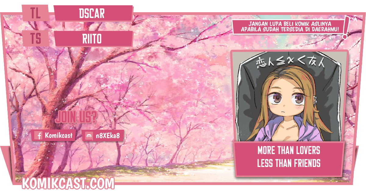 More Than Lovers Less Than Friends Chapter 03 Gambar 1