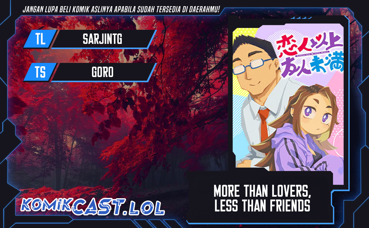 More Than Lovers Less Than Friends Chapter 09 Gambar 1
