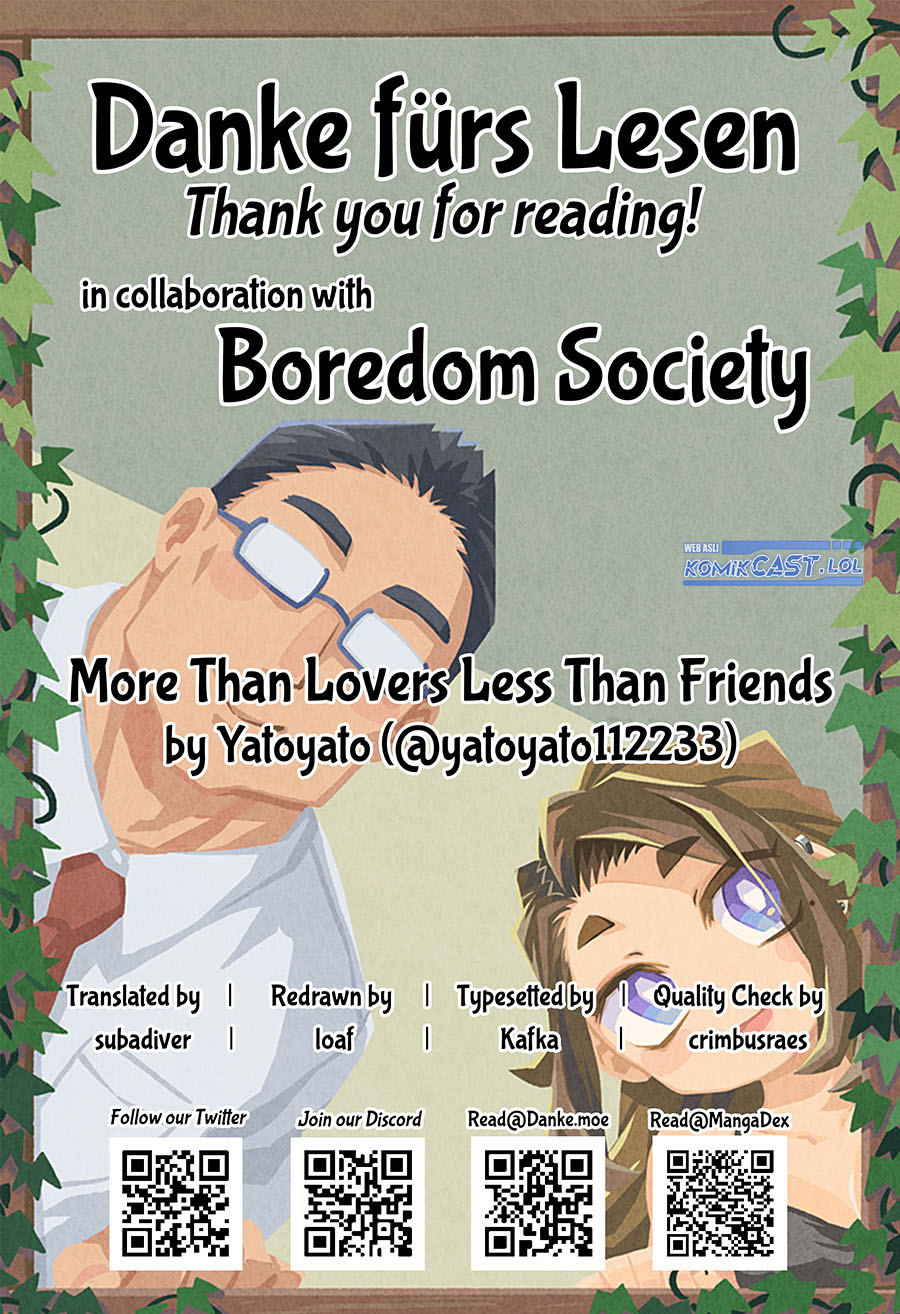 More Than Lovers Less Than Friends Chapter 22 Gambar 19
