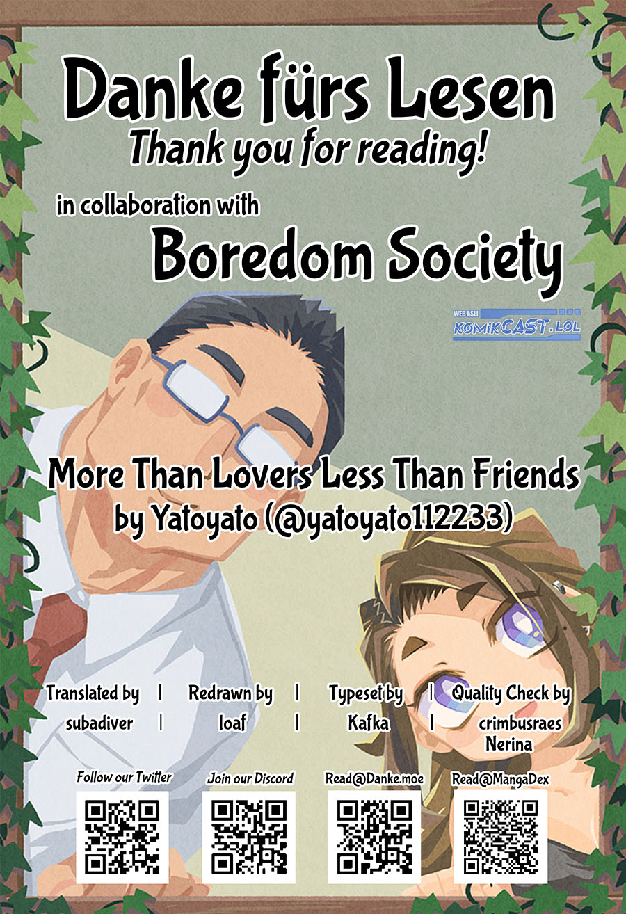 More Than Lovers Less Than Friends Chapter 24 Gambar 18