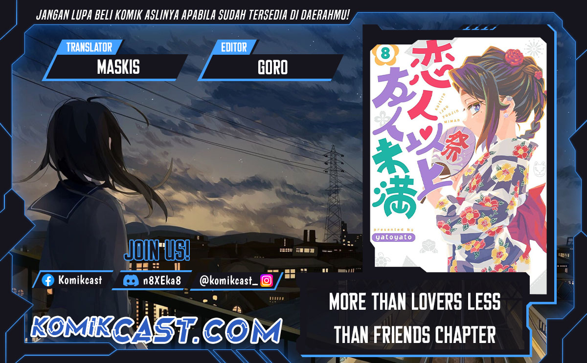 More Than Lovers Less Than Friends Chapter 43 Gambar 1
