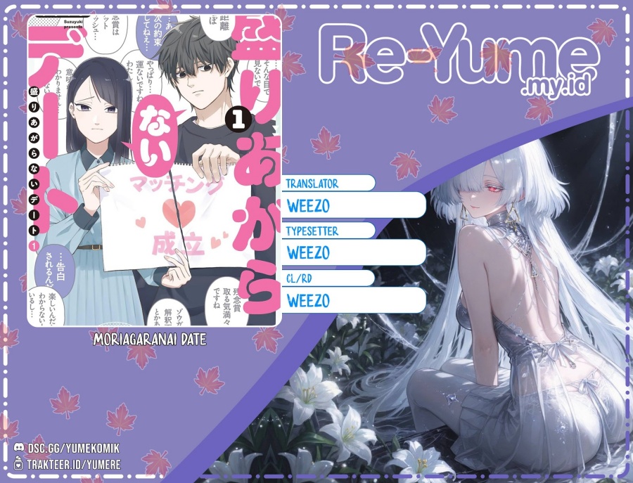 Moriagaranai Date Chapter 02 Gambar 1