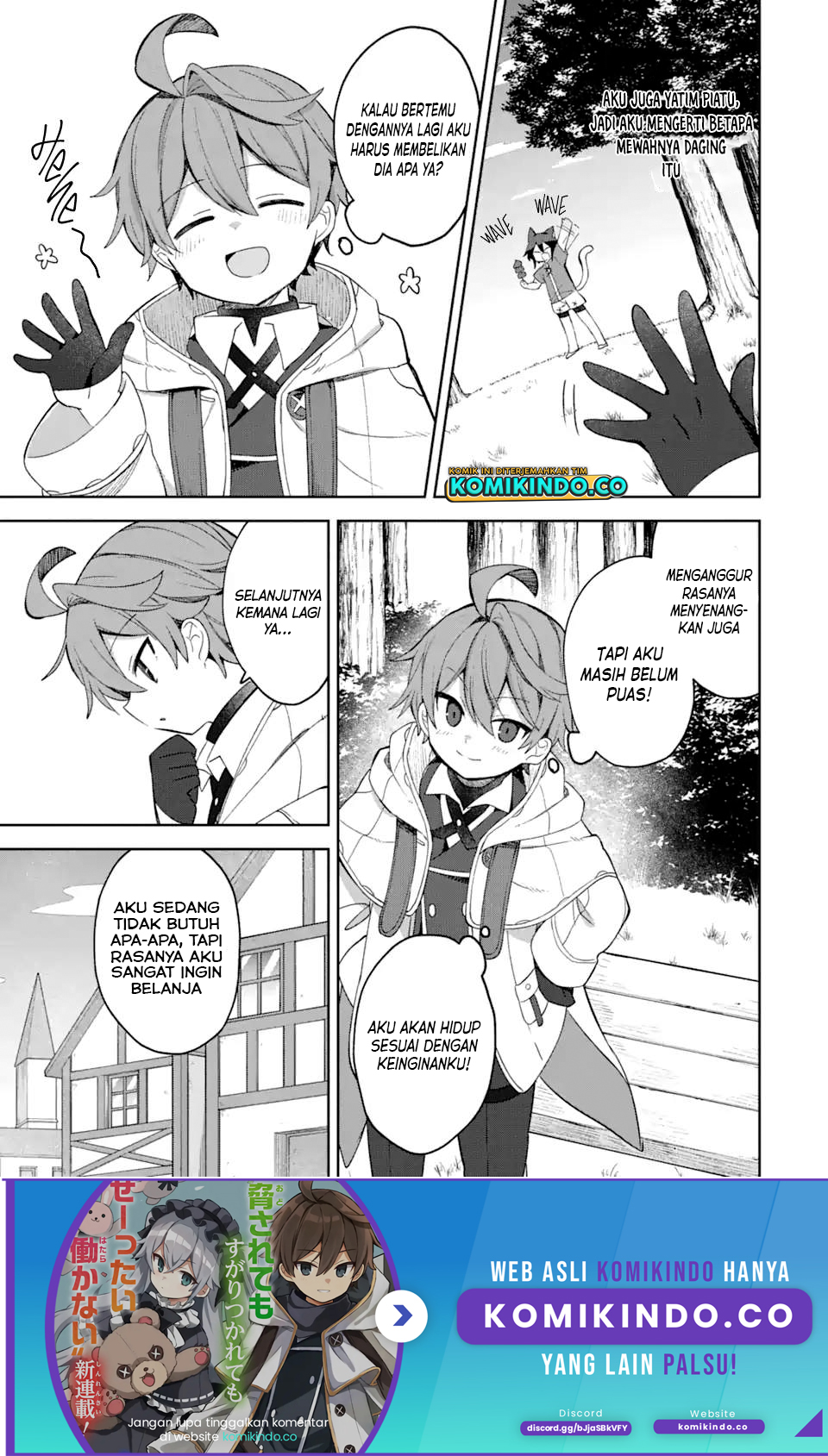 “Mou…. Hatarakitakunaindesu” Boukensha Nanka Yamete yaru. Imasara, Taiguu wo Kaerukara to Onegai sarete mo Okotowaridesu. Boku wa Zettai Hatarakimasen. Chapter 02.1 Gambar 12