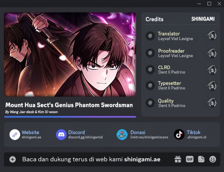 Mount Hua Sect’s Genius Phantom Swordsman Chapter 02 Gambar 1