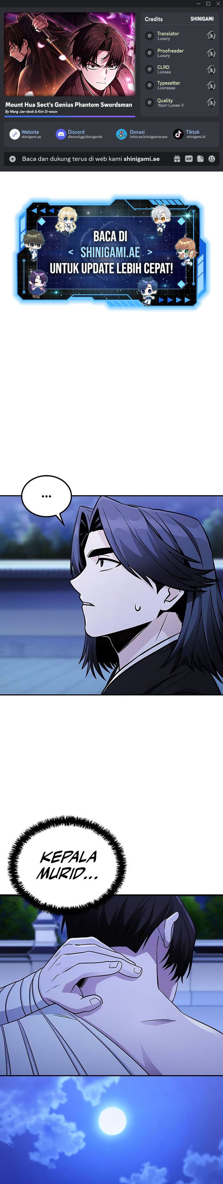 Mount Hua Sect’s Genius Phantom Swordsman Chapter 04 Gambar 1