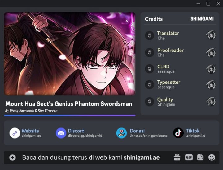 Mount Hua Sect’s Genius Phantom Swordsman Chapter 23 Gambar 1