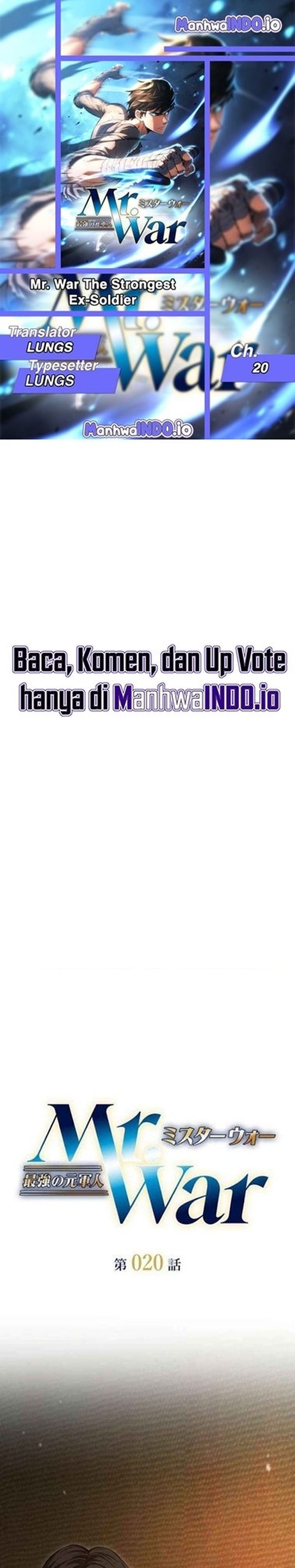 Mr. War꞉ The Strongest Ex-Soldier Chapter 20 Gambar 1