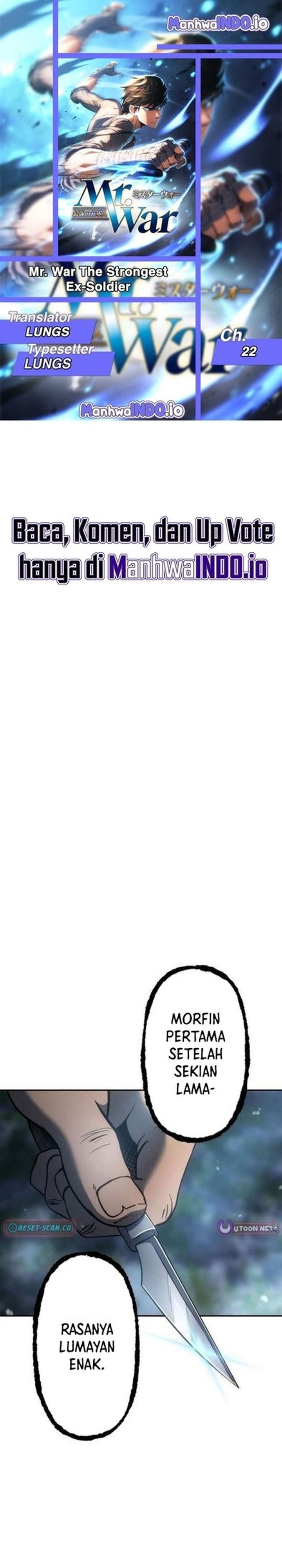 Mr. War꞉ The Strongest Ex-Soldier Chapter 22 Gambar 1