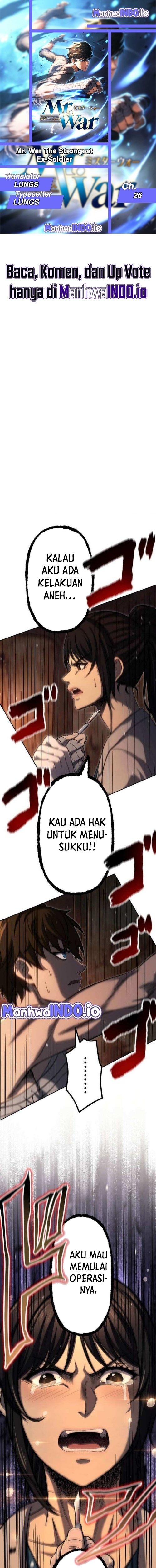 Mr. War꞉ The Strongest Ex-Soldier Chapter 26 Gambar 1