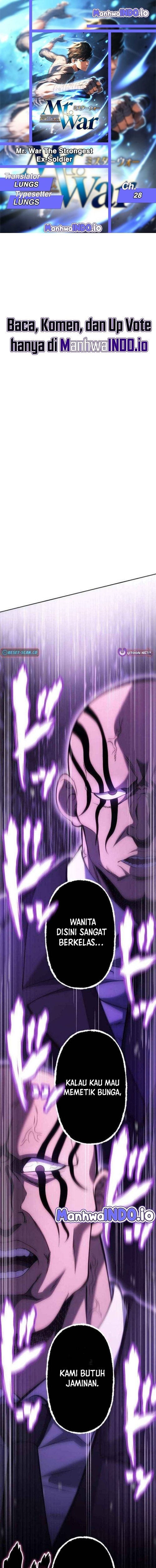 Mr. War꞉ The Strongest Ex-Soldier Chapter 28 Gambar 1