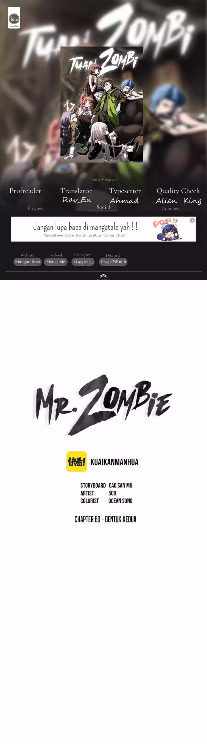Mr. Zombie Chapter 60 Gambar 1