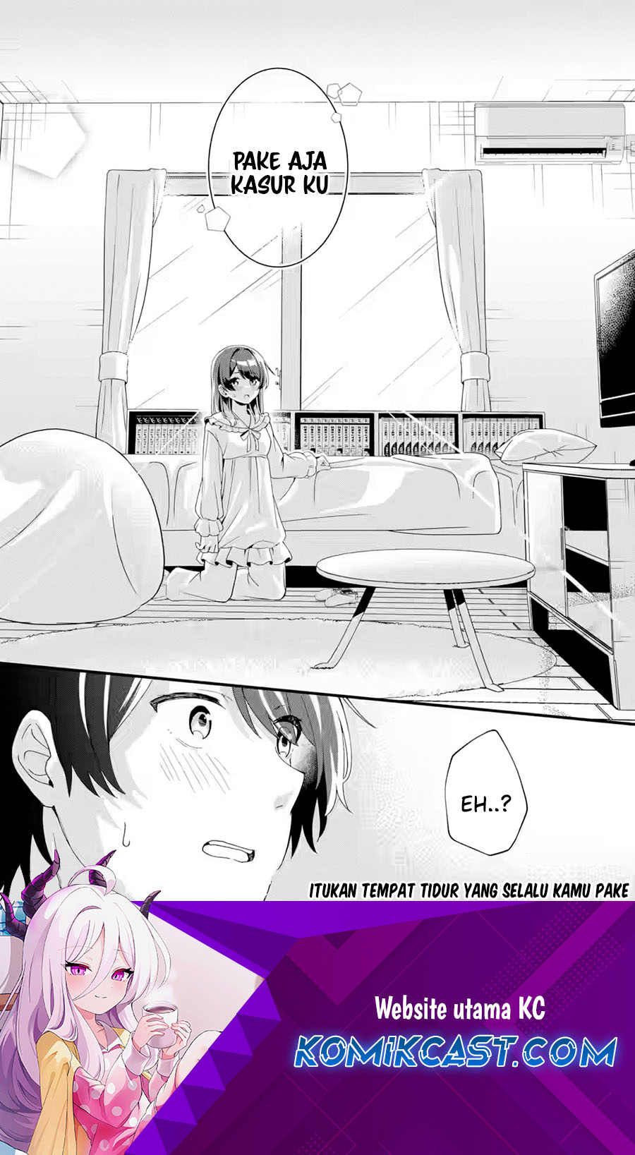 Muboubi Kawaii Pajama Sugata no Bishoujo to Heya de Futarikiri Chapter 03 Gambar 36