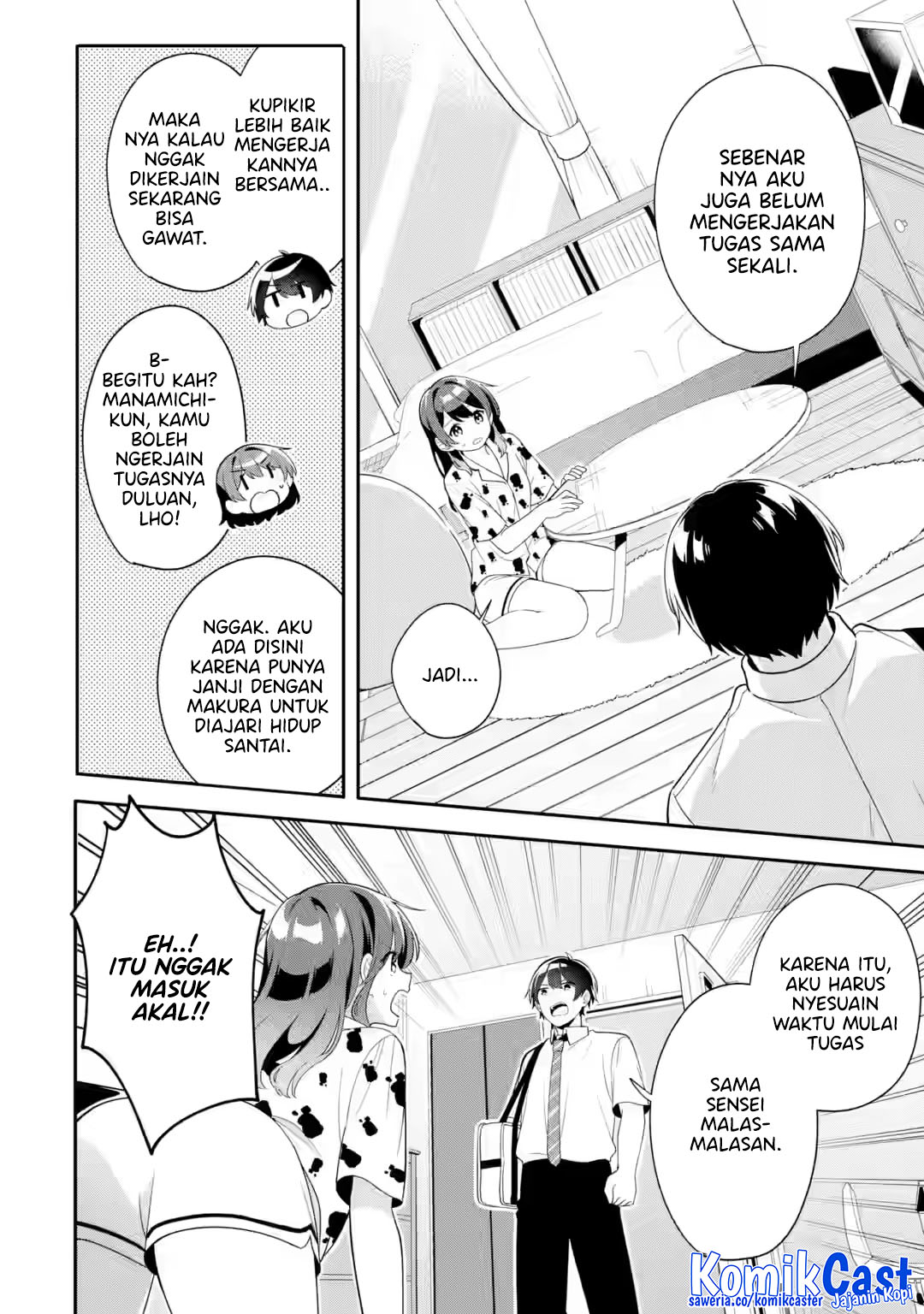 Muboubi Kawaii Pajama Sugata no Bishoujo to Heya de Futarikiri Chapter 07 Gambar 15